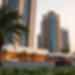 Stunning exterior view of W Tower Sharjah showcasing its unique architectural design.