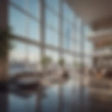 Amenities for a Sophisticated Lifestyle Amenities and leisure area within the World Trade Center apartment complex