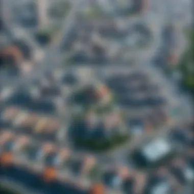 Aerial view of Falcon City Phase 2 showcasing its expansive layout