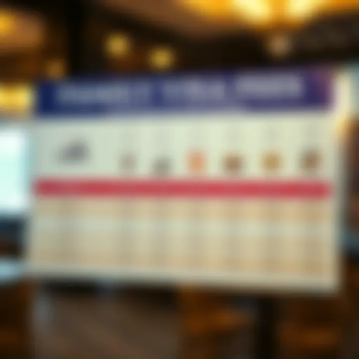 Breakdown of Family Visa Fees Chart showing associated fees for family visas in Dubai