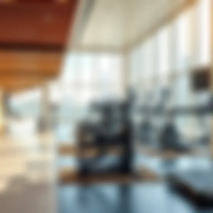 Amenities overview at Floria Residence highlighting fitness and leisure facilities