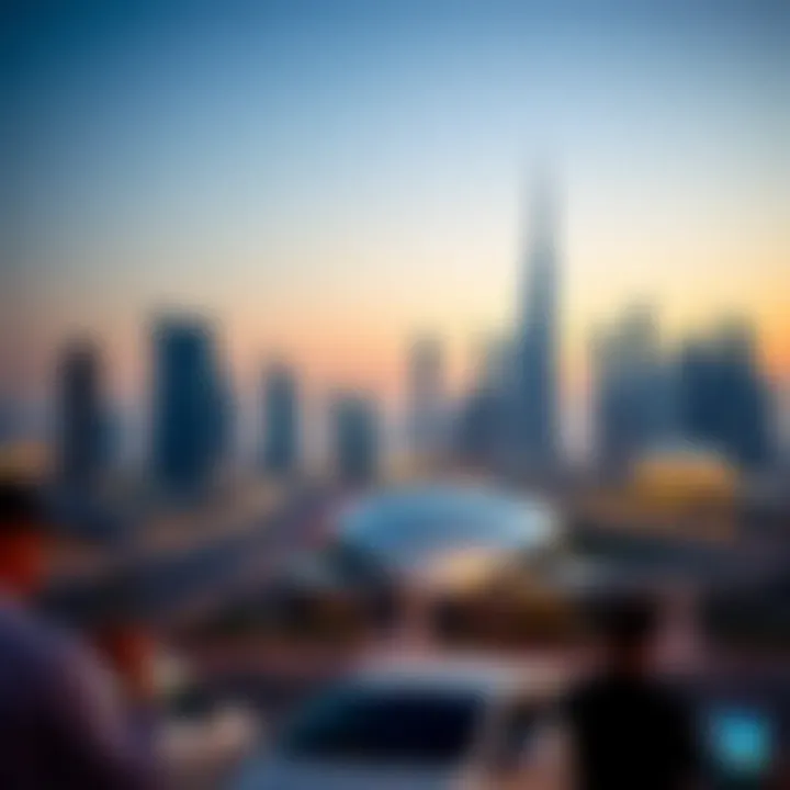 Exploring Dubai's Real Estate Landscape Dubai skyline representing real estate opportunities