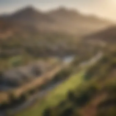 Scenic Surroundings of Jouri Hills Surrounding environment of Jumeirah Golf Estates