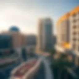 Stunning architectural view of Jumeirah Garden Building 3