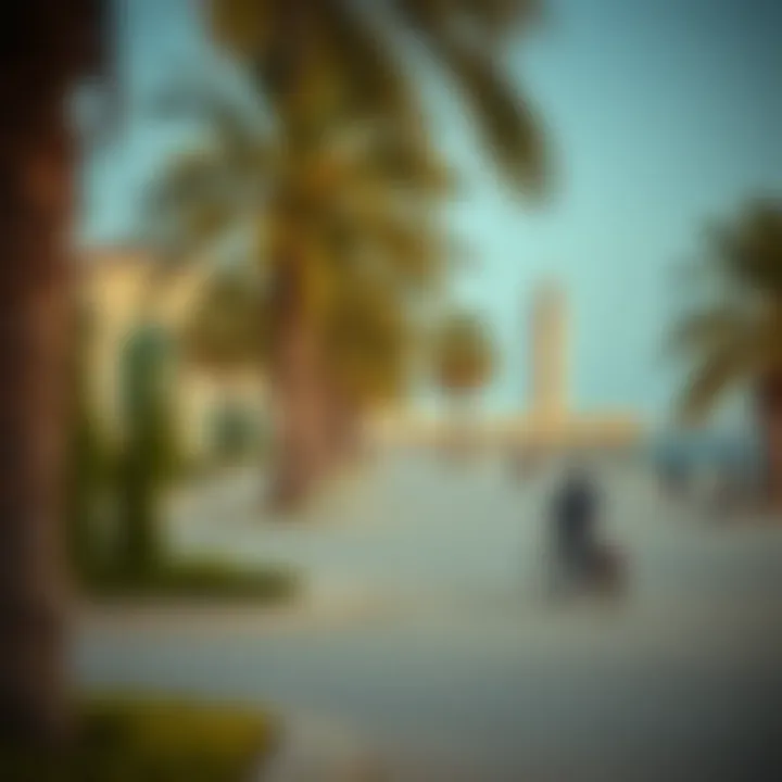 Nearby attractions and landmarks surrounding Mamzar Beach Park
