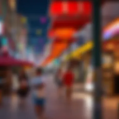 Vibrant Street Scene in Manazil Al Barsha Vibrant street scene in Manazil Al Barsha depicting local lifestyle and culture