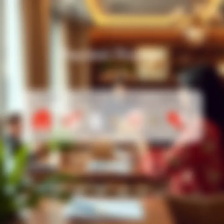 Illustration of the payment process for fines