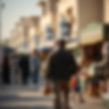 Vibrant Local Market in Al Nahda 2 A vibrant local market scene in Al Nahda 2, showcasing community life