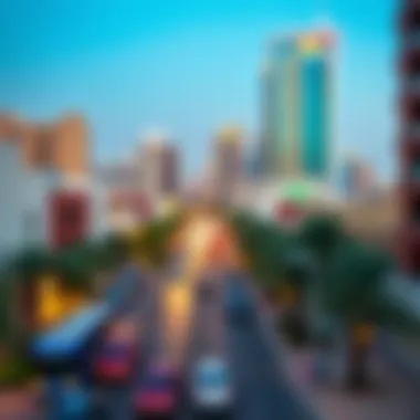 Exploring Dubai's Neighborhoods Map highlighting diverse neighborhoods in Dubai