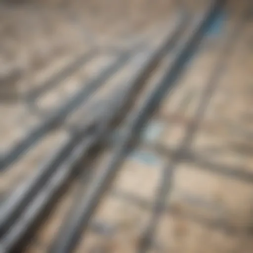 A detailed view of the Dubai Metro map highlighting key lines and stations.