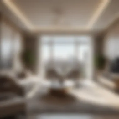 Modern Apartment Design Luxurious apartment interior highlighting modern design
