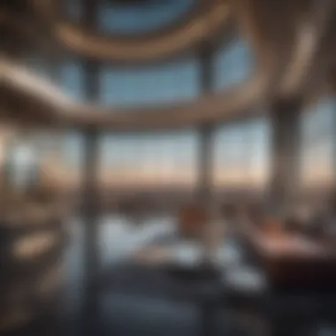 Inside Polaris Tower: Luxury Amenities Luxurious amenities inside Polaris Tower