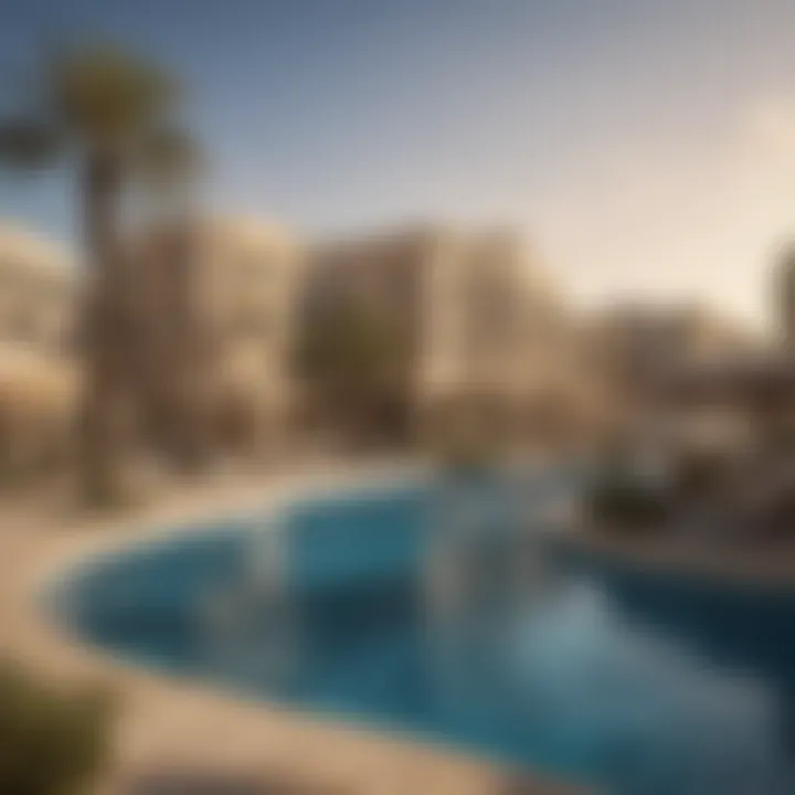Local landmarks in Al Satwa representing community life