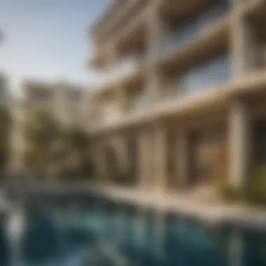 Property Management Dynamics Visual representation of property management in Dubai