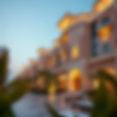 A luxurious residential complex in Rabdan reflecting upscale living standards