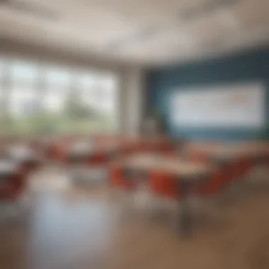 Engaging classroom environment at Raffles International School Classroom environment at Raffles International School