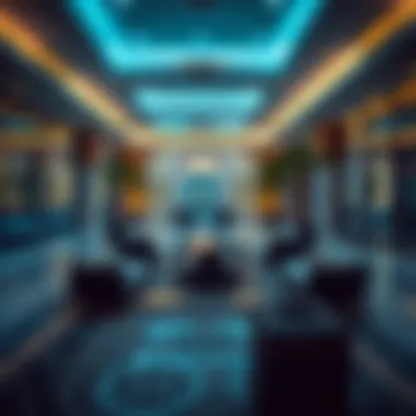 Amenities in Al Muwahet 3 apartment complex