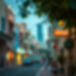 Vibrant neighborhood of Al Nahda