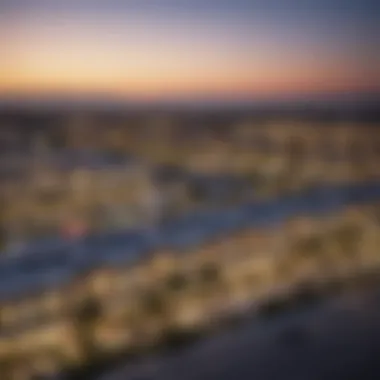 The Scenic Surroundings of JVC Scenic view of Jumeirah Village Circle near Shamal Terraces
