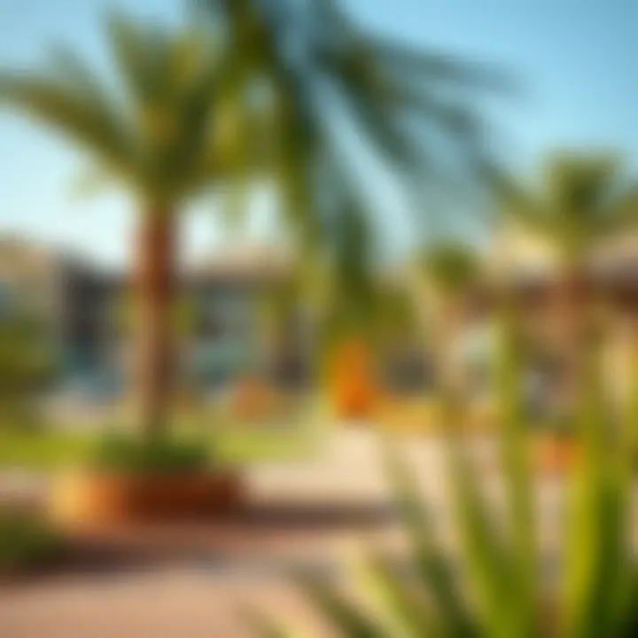 Community amenities and recreational spaces in Silicon Oasis
