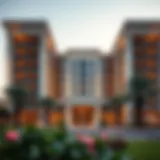 Luxurious exterior view of Sobha One