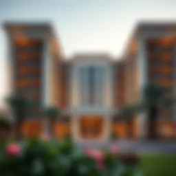 Luxurious exterior view of Sobha One