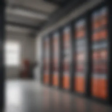 Contemporary Storage Solutions in Dubai Modern storage facility in Dubai