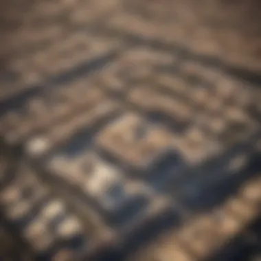 Map highlighting key locations in Shaghbout