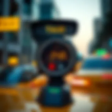 Taxi Meter Display in Dubai Dubai taxi meter display