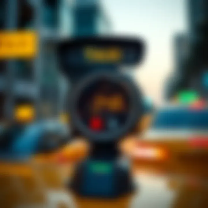 Taxi Meter Display in Dubai Dubai taxi meter display