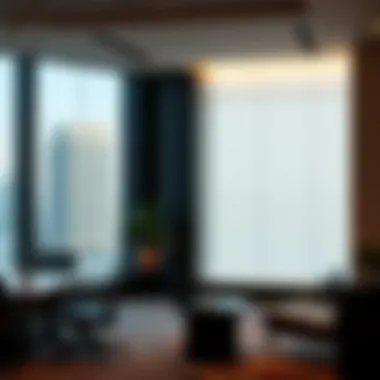 Interior design highlighting the sophisticated workspaces at Al Ghurair office