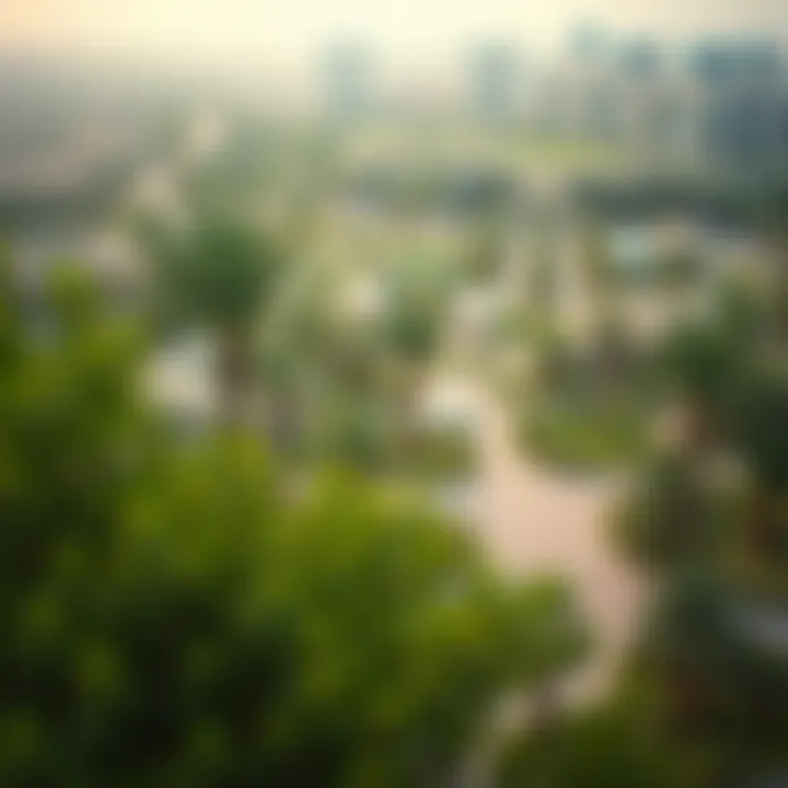 Lush Greenery at حديقة الرقايب A breathtaking view of the lush greenery in حديقة الرقايب