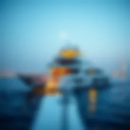 A stunning yacht cruising along Dubai's coastline, showcasing the luxurious maritime lifestyle.
