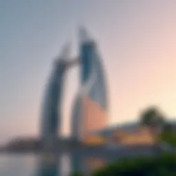 The Palm Tower featuring stunning architecture