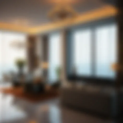 Luxurious living space within Transguard accommodation