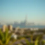 Stunning view of Al Hudhaifa skyline