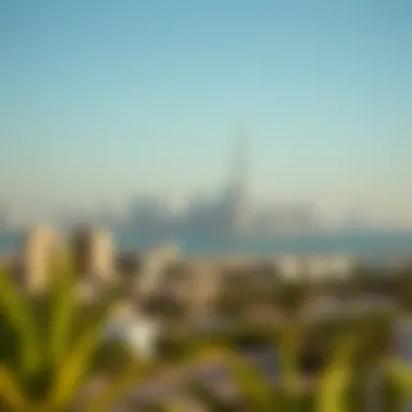 Stunning view of Al Hudhaifa skyline