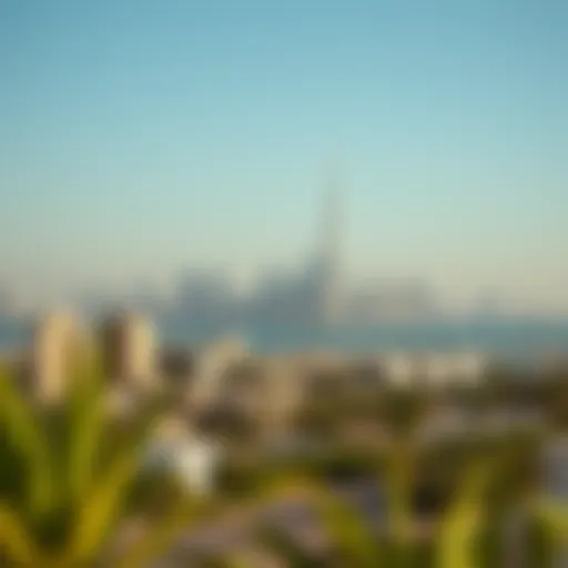 Stunning view of Al Hudhaifa skyline