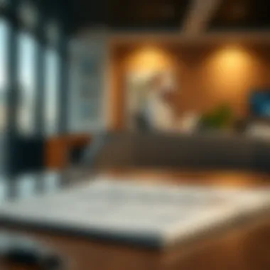 An infographic illustrating the regulatory framework for real estate brokers