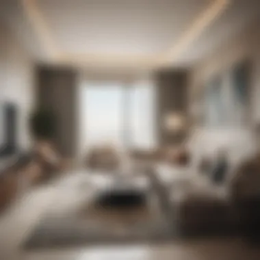 Modern Apartment Interiors Modern apartment interior highlighting amenities and design
