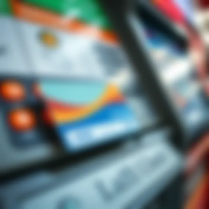 Dubai Bus Fare Card and Payment Kiosk Close-up of a Dubai bus fare card and payment kiosk