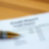 A close-up view of a credit report document with financial data