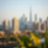 Dubai skyline showcasing modern architecture and real estate