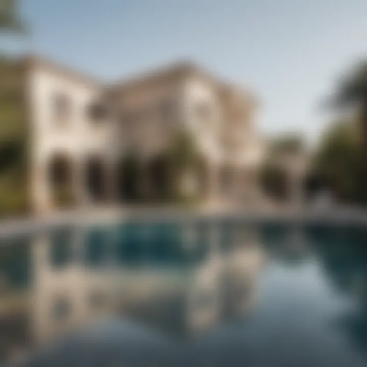 Before and after villa cleaning transformation