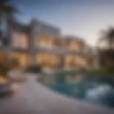 Happy homeowners enjoying their clean villa