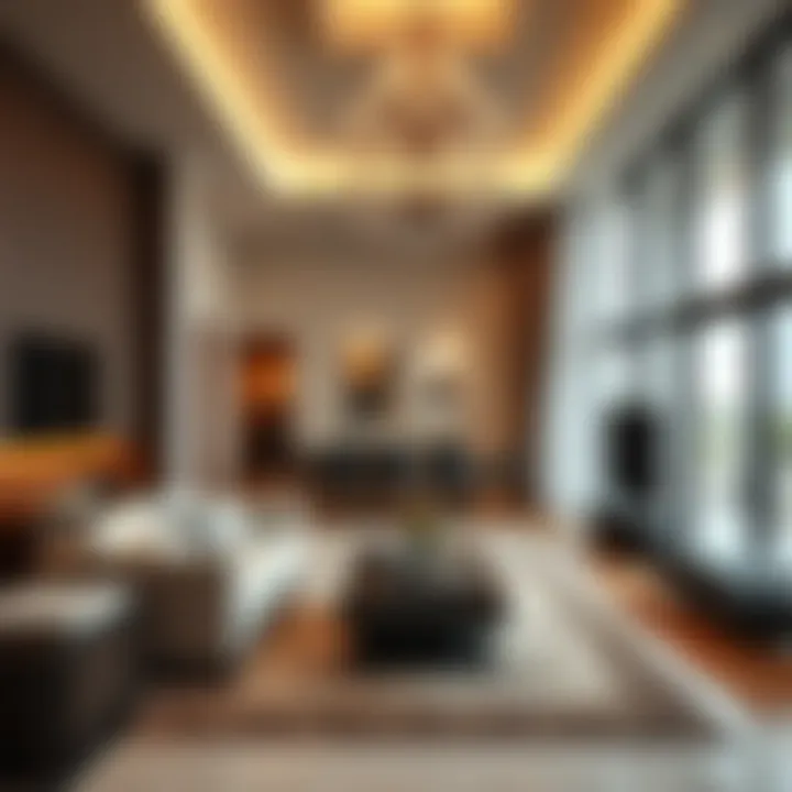 Elegant Interior Design of Yas Acers Homes Luxurious interior design of a Yas Acers property