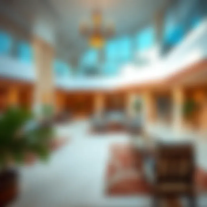 Communal Areas at Zubaida Residence Beautiful communal areas within Zubaida Residence for residents