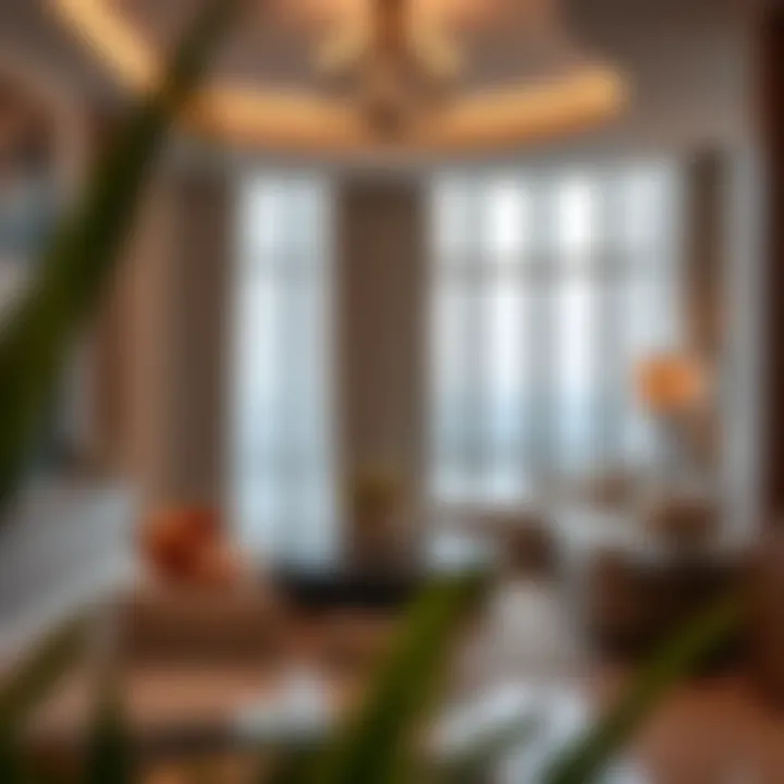 Luxurious Interior of Zubaida Residence Luxurious interior design of an apartment in Zubaida Residence