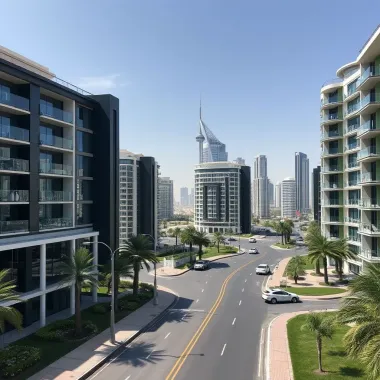 Luxurious Ghantoot Landscape Design Luxurious Ghantoot landscape featuring lush greenery and elegant design